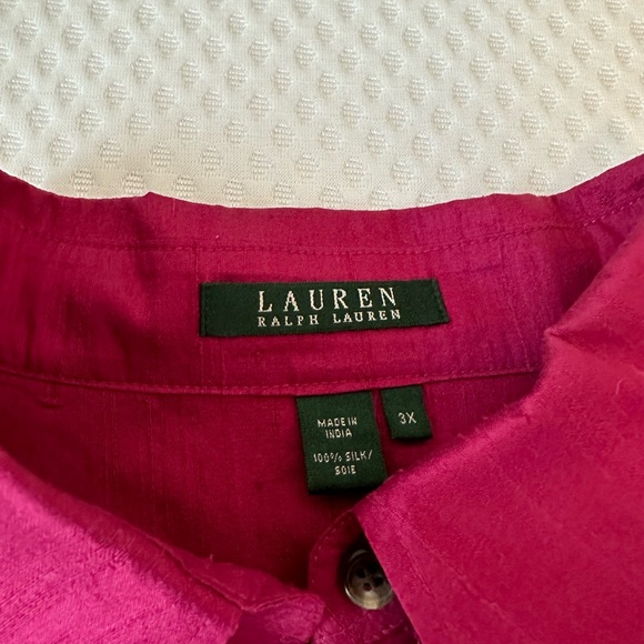 Lauren Ralph Lauren Silk Shirt - Picture 4 of 4